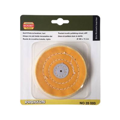 Disque de polissage tissus, du (100 x 15 mm) - Proxxon