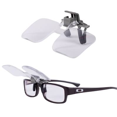 Loupe à clipser sur lunettes