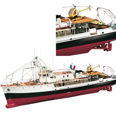 Maquette bateau en bois - La Calypso - 1/45 ème - Billing Boats