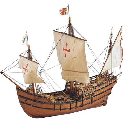 Maquette bateau en bois - La Pinta - 1/60 ème - Amati