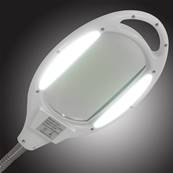 Lampe loupe à LED sur pied - lentille 168x103mm - 7 watts - Multirex