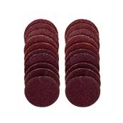 Lot de 20 disques abrasifs en corindon  18 mm - Proxxon