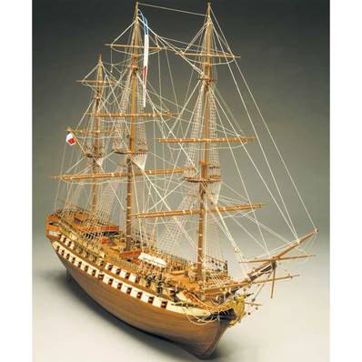 Maquette bateau en bois - Le Superbe - 1/75 ème - Mantua