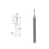 Fraises en métal renforcé embouts forêt Ø 1 mm - Proxxon