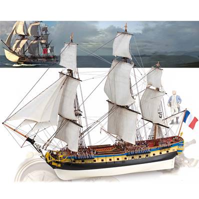 Maquette bateau en bois - Hermione - 1/89 ème - Artesania Latina